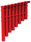 Pan Flute Red